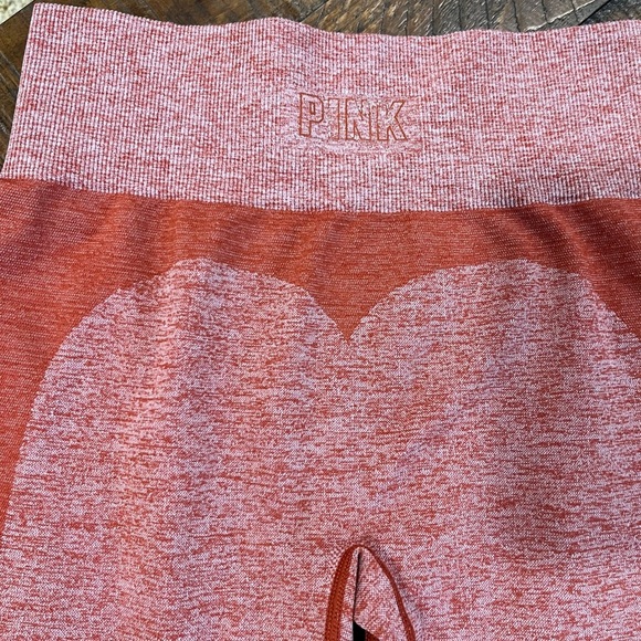 Victoria's Secret PINK Red/Orange High-Waisted Leggings - Picture 3 of 5